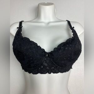 NWT Roselle BLK Water Filled Underwire, 34B *P1054
